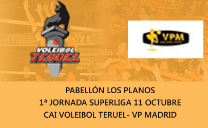 CAI Voleibol Teruel- VP Madrid