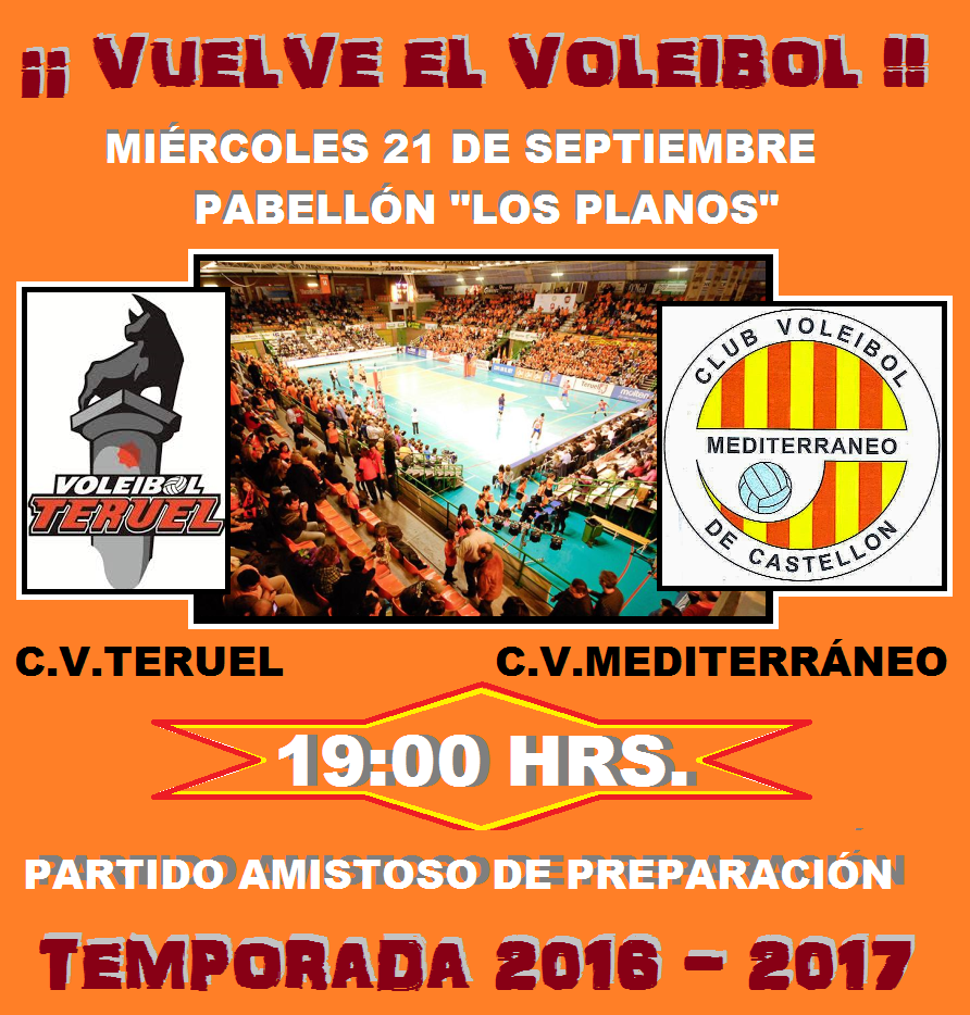 Primer partido amistoso en Teruel