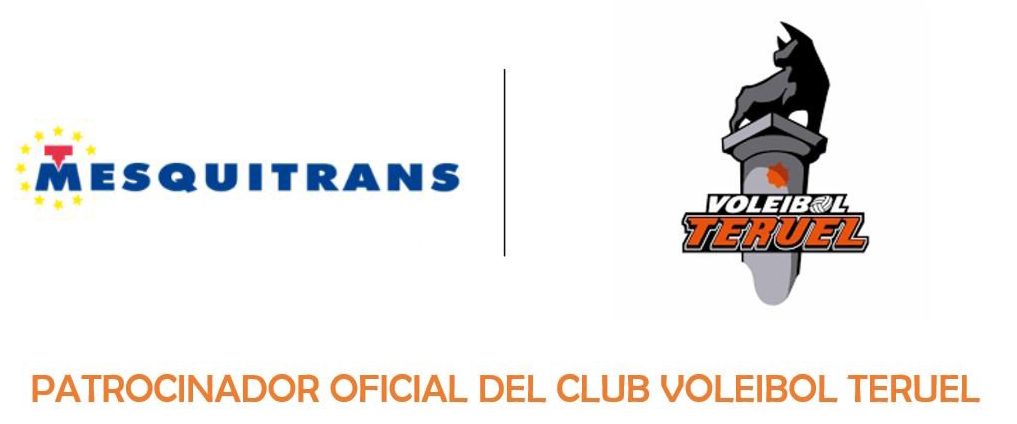 Mesquitran S.L. se incorpora como patrocinador del Club Voleibol Teruel