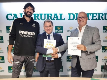 Caja Rural de Teruel renueva su patrocinio con el Club Voleibol Teruel