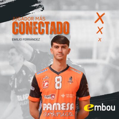 Emilio Ferrández, jugador más conectado de la semana