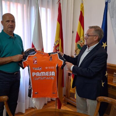 La Diputación Provincial renueva su apoyo al Pamesa Teruel Voleibol