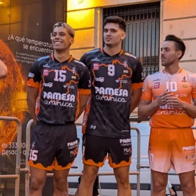 Presentación de las equipaciones del Pamesa Teruel