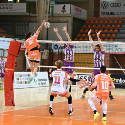 Derrota de Pamesa Teruel en un duelo vibrante decidido en el quinto set.