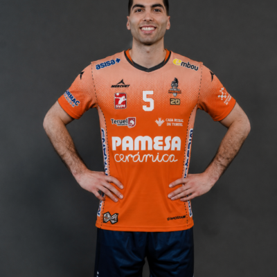 El Pamesa Teruel Voleibol incorpora al receptor exterior chileno Vicente Parraguirre
