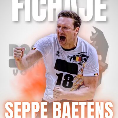 Seppe Baetens, nuevo receptor del Pamesa Teruel Voleibol